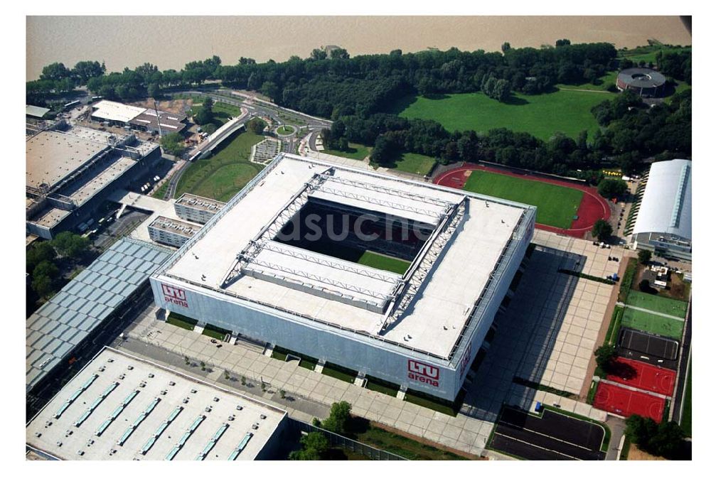 Düsseldorf aus der Vogelperspektive: LTU arena Düsseldorf