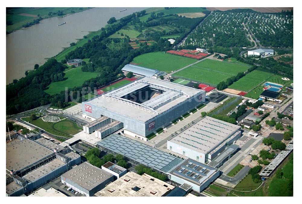 Düsseldorf von oben - LTU arena Düsseldorf