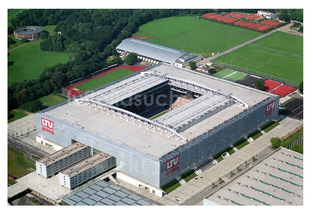 Luftbild Düsseldorf (NRW) - LTU arena Düsseldorf