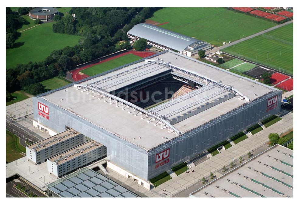 Luftaufnahme Düsseldorf (NRW) - LTU arena Düsseldorf