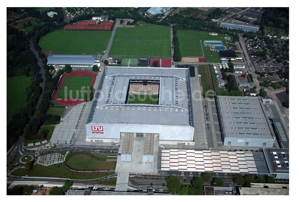 Luftbild Düsseldorf (NRW) - LTU arena Düsseldorf