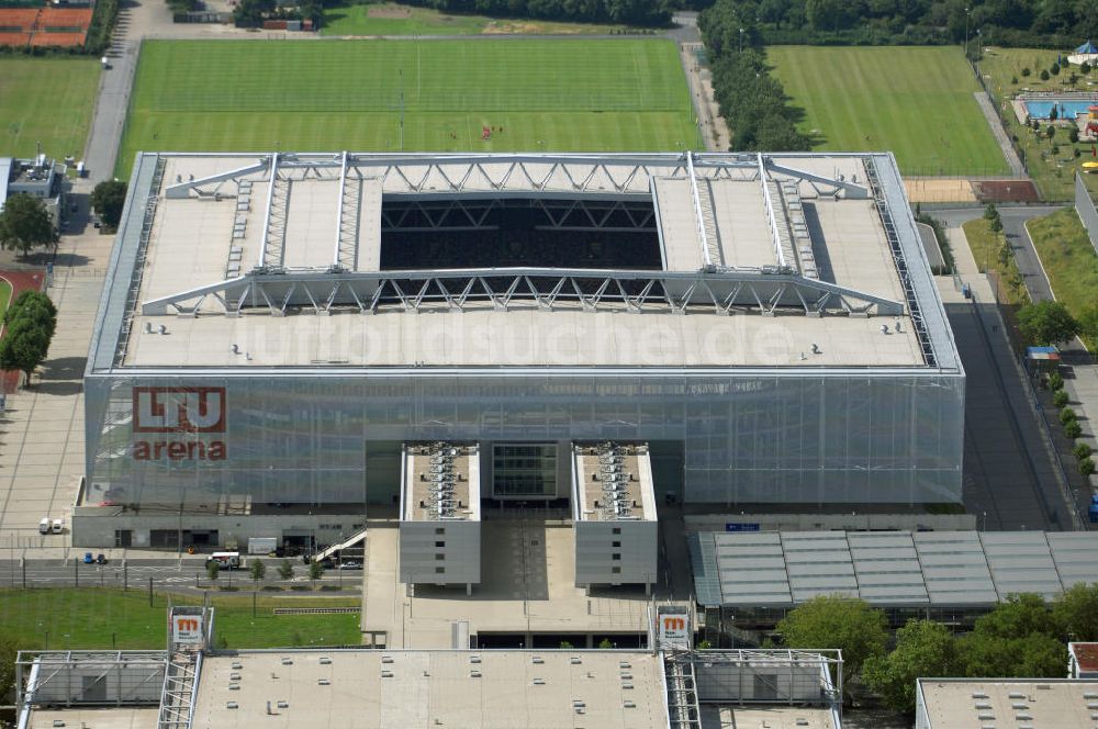 DÜSSELDORF von oben - LTU Arena in Düsseldorf