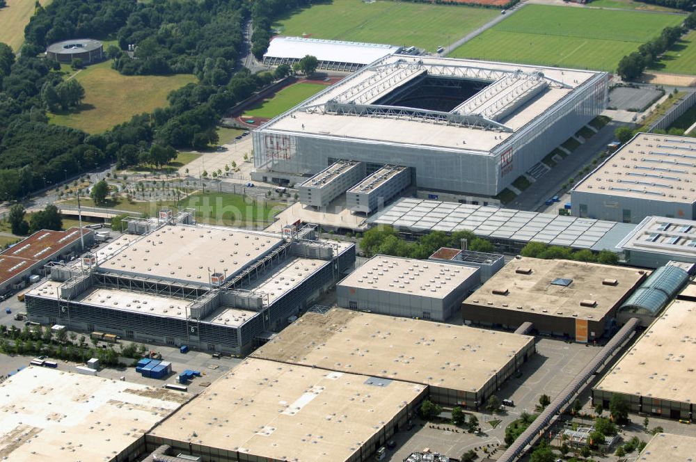 Luftbild DÜSSELDORF - LTU Arena in Düsseldorf