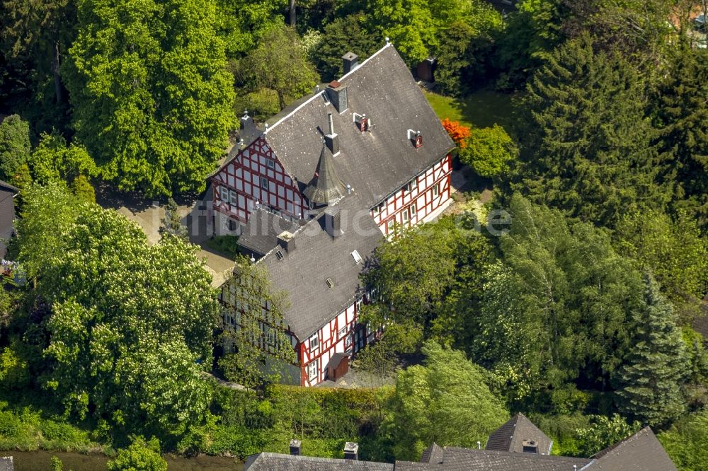 Luftbild Bad Berleburg - Ludwigsburg in Bad Berleburg im Bundesland Nordrhein-Westfalen