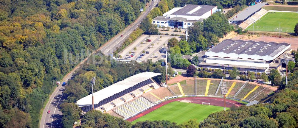 Luftaufnahme Saarbrücken - Ludwigspark-Stadion in Saarbrücken