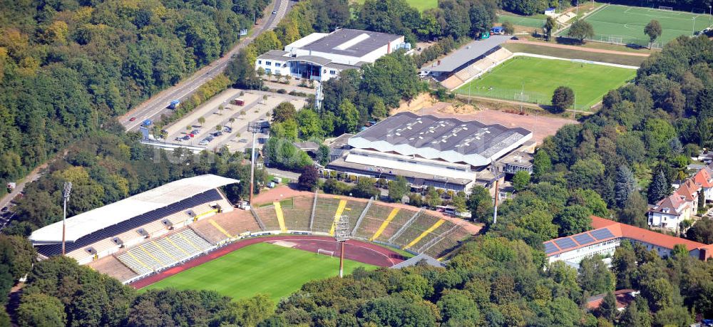 Luftbild Saarbrücken - Ludwigspark-Stadion in Saarbrücken