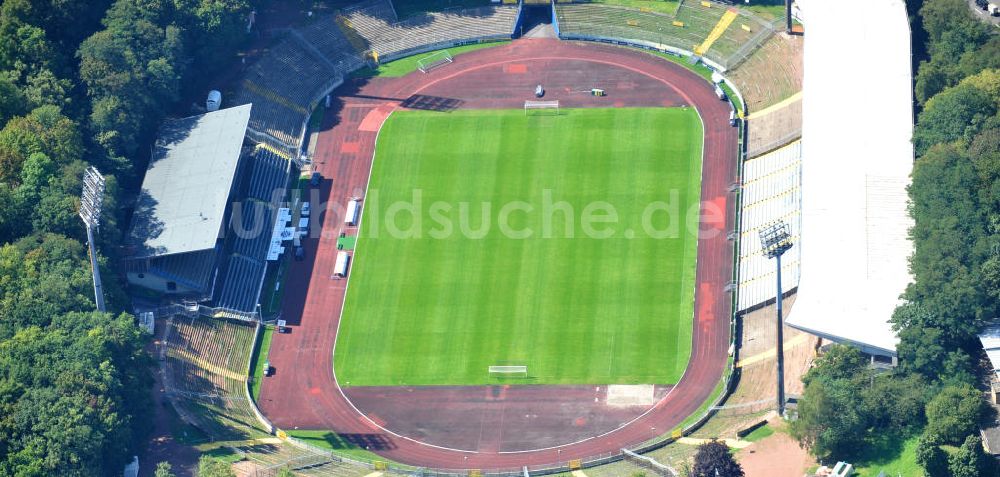 Saarbrücken aus der Vogelperspektive: Ludwigspark-Stadion in Saarbrücken