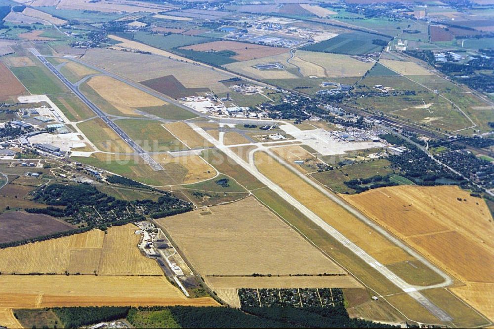 Luftaufnahme Schönefeld - Luftaufnahme vom Areal des Flughafen Berlin- Schönefeld