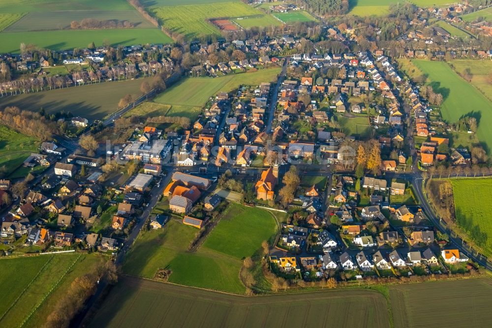 Luftaufnahme Haltern am See - Luftbild vom Ortsteil Lavesum in Haltern am See im Bundesland Nordrhein-Westfalen, Deutschland