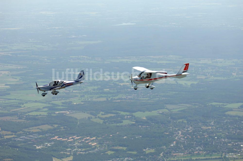 Luftaufnahme Neumünster - Luftbildflug bei Neumünster in Schleswig-Holstein / SH