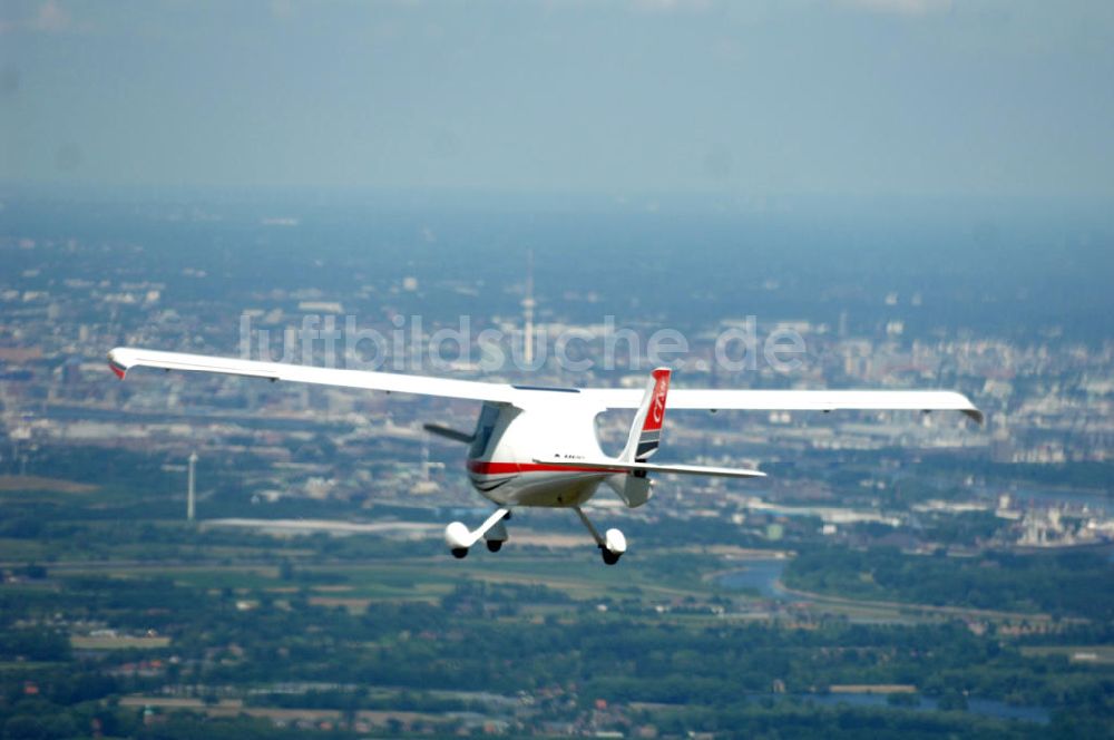 Luftaufnahme Sande - Luftbildflug bei Sande in Schleswig-Holstein / SH