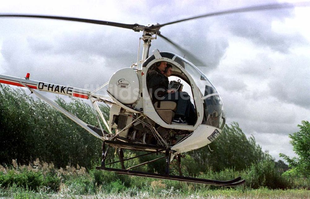 Luftbild Groß-Kreutz / Brandenburg - Luftbildflug mit UHS 300 (Landeanflug) 18.09.1997