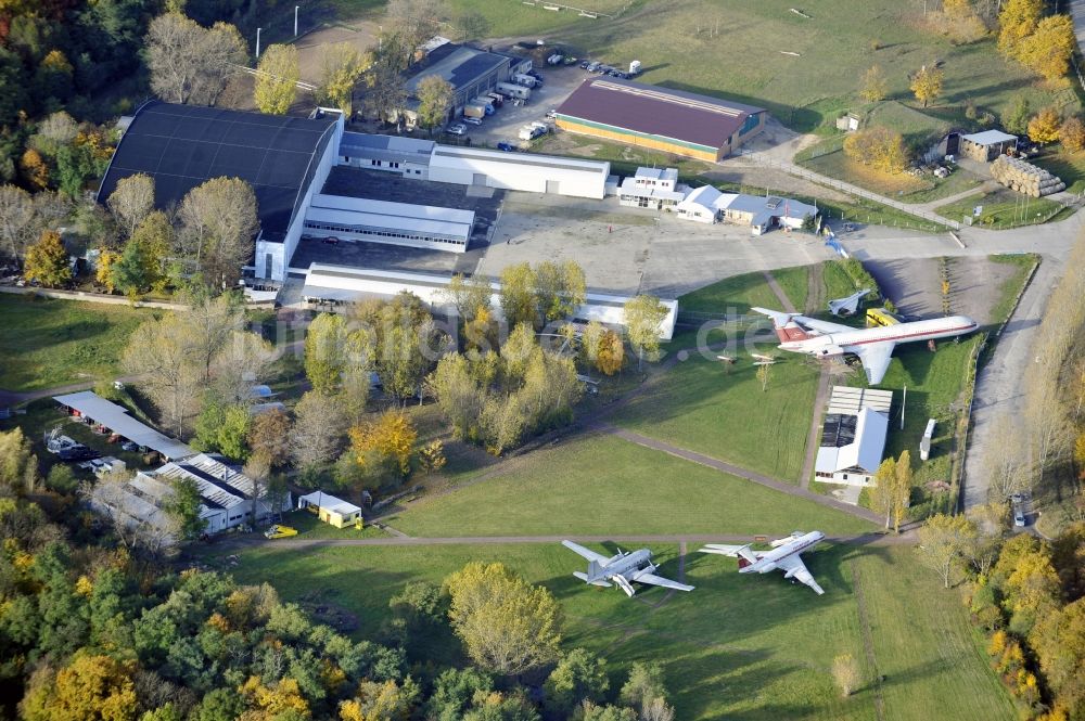 Luftbild Merseburg (Saale) - Luftfahrt- und Technik-Museumspark in Merseburg (Saale) im Bundesland Sachsen-Anhalt, Deutschland