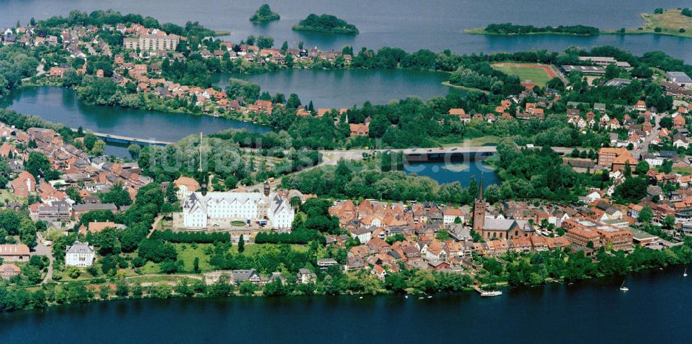 PLÖN aus der Vogelperspektive: Luftkurort Plön in Schleswig-Holstein