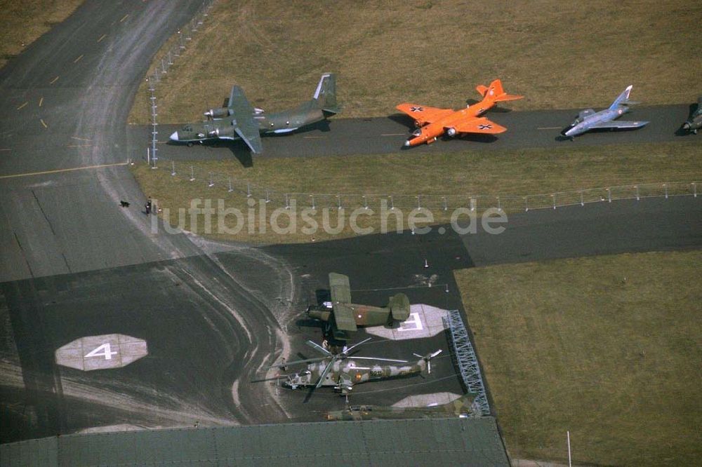 Luftaufnahme Berlin - Luftwaffenmuseum Berlin - Gatow