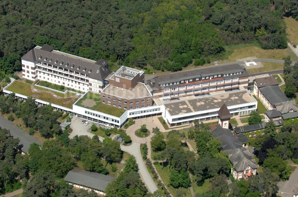 Luftbild Lostau - Lungenklinik In Lostau, Das Zentrum Für Pneumologie ...