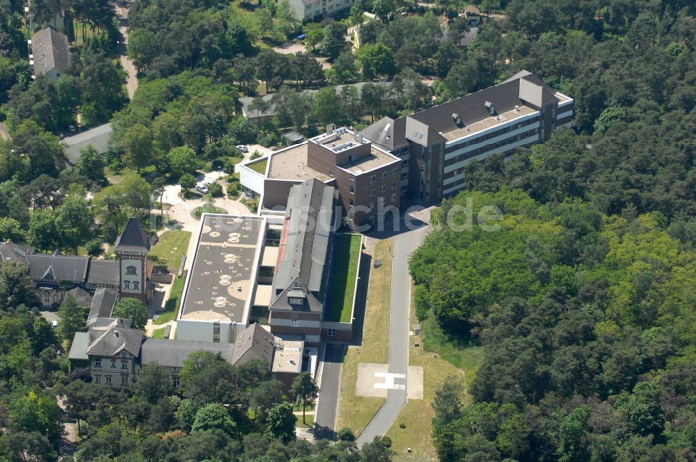 Luftbild Lostau - Lungenklinik In Lostau, Das Zentrum Für Pneumologie ...