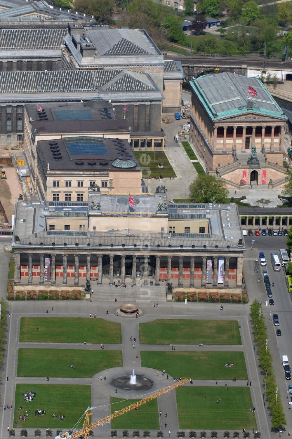 Luftaufnahme Berlin - Lustgarten in Berlin