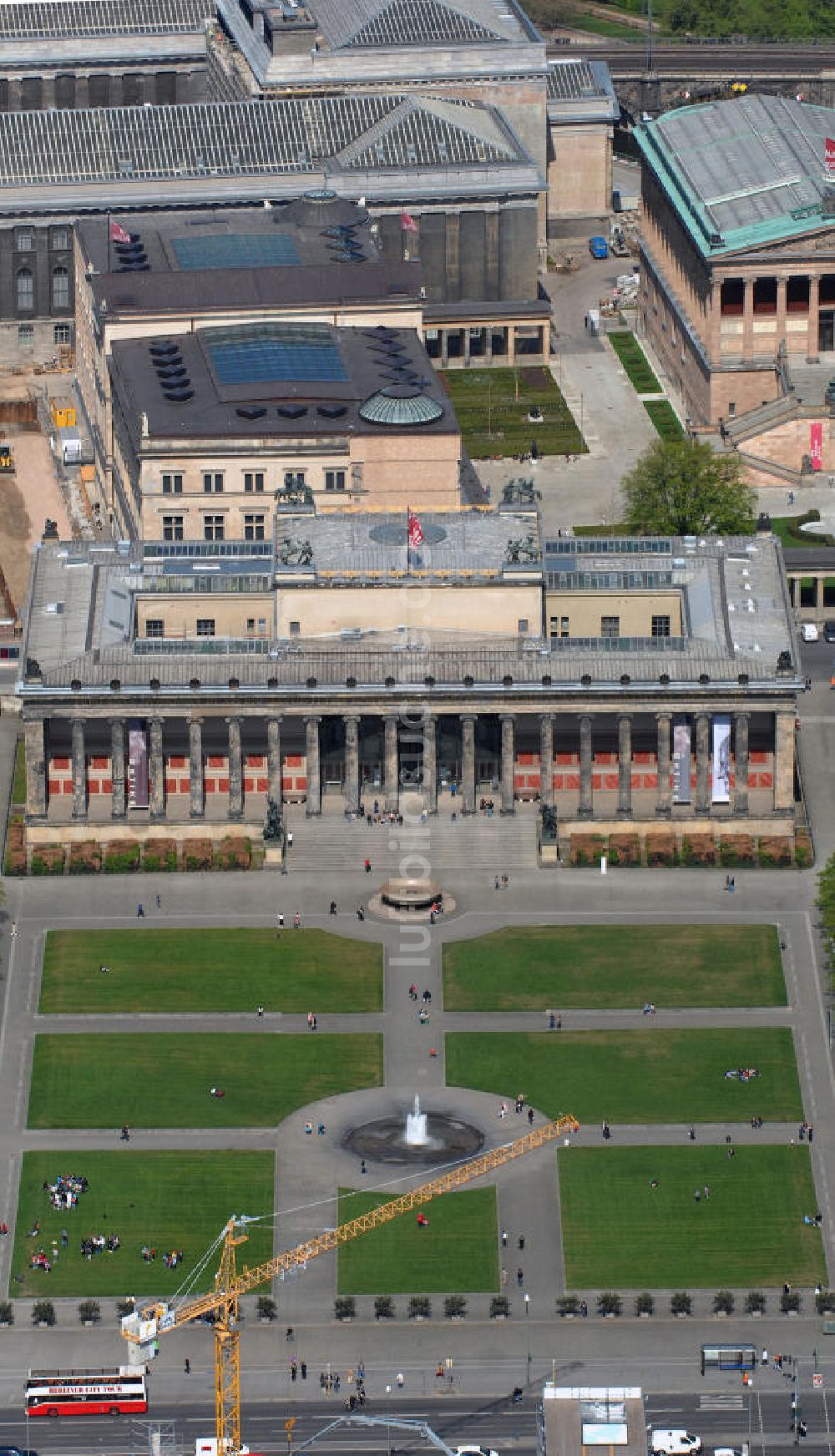 Berlin von oben - Lustgarten in Berlin