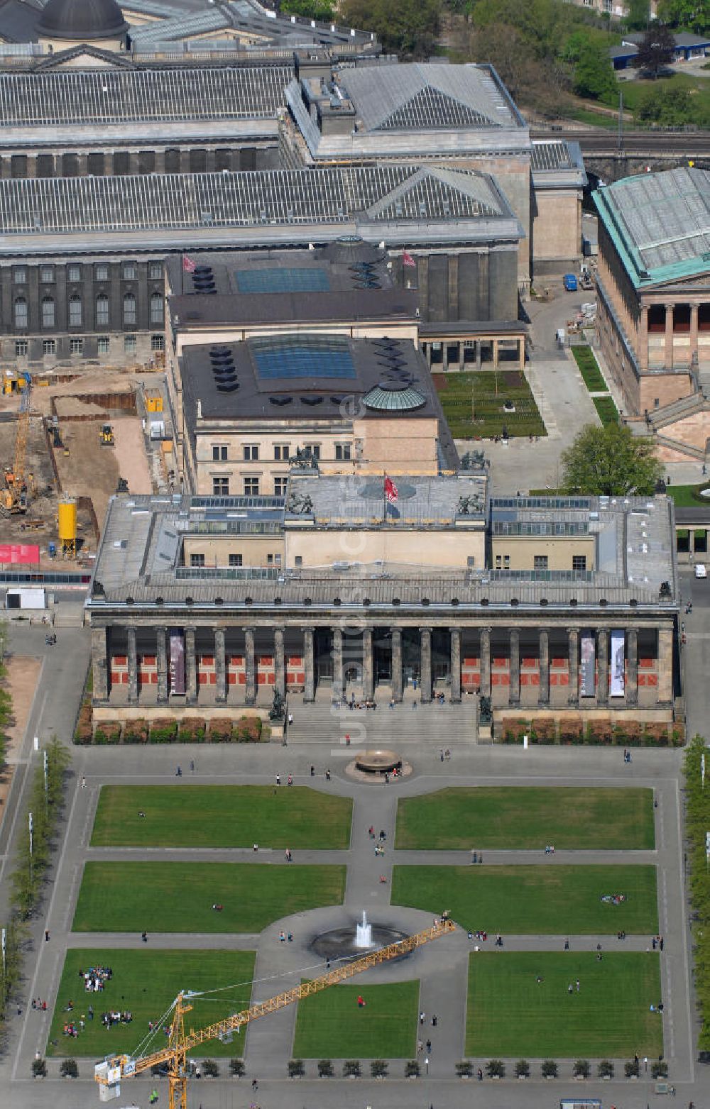 Berlin aus der Vogelperspektive: Lustgarten in Berlin