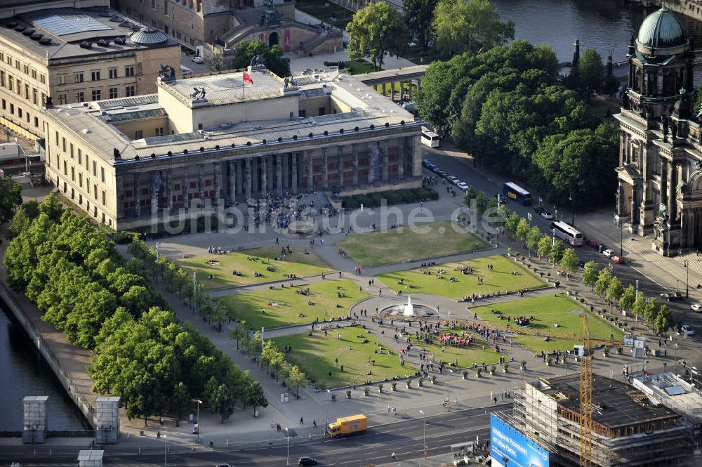 Luftaufnahme Berlin - Lustgarten in Berlin-Mitte