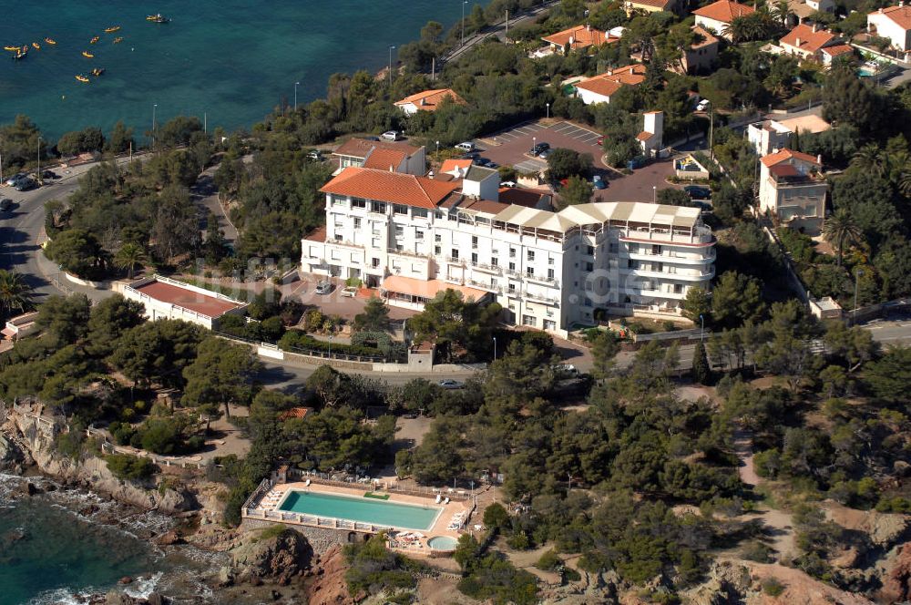 Agay von oben - luxuriöses Ambiente in Agay an der Cote d'Azur in Frankreich