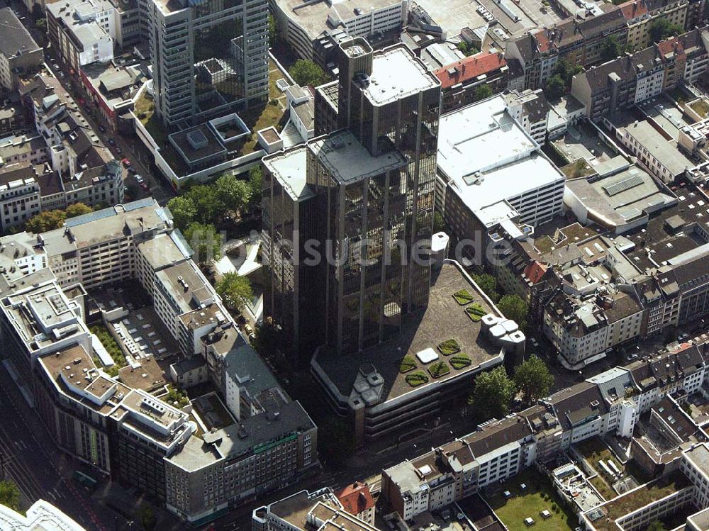 Luftbild Düsseldorf (NRW) - LVA-Hochhaus - Düsseldorf (NRW)