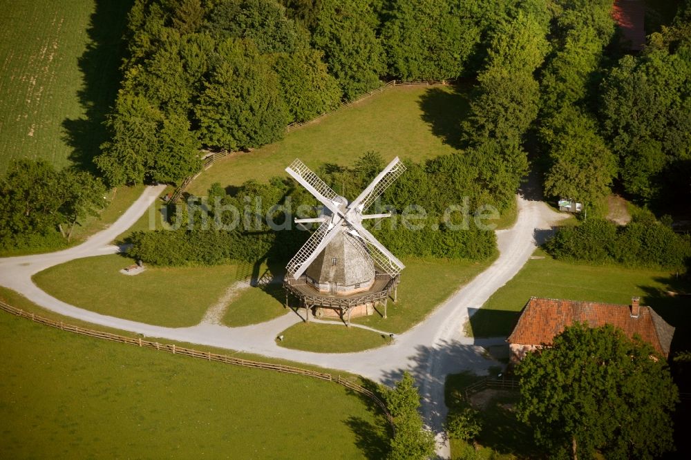 Detmold von oben - LWL-Freilichtmuseum Detmold im Bundesland Nordrhein-Westfalen