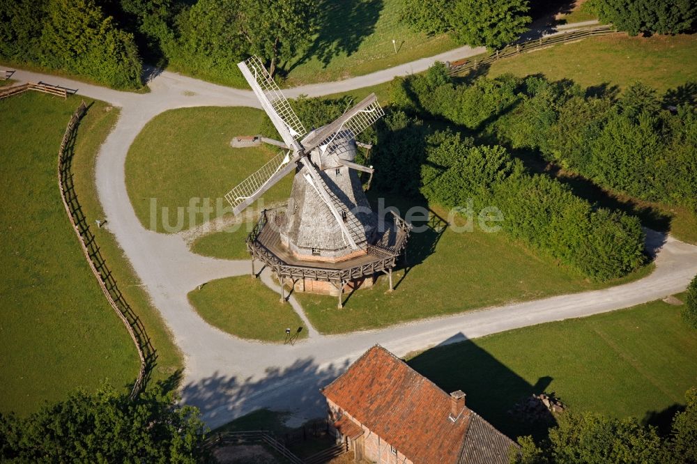 Detmold aus der Vogelperspektive: LWL-Freilichtmuseum Detmold im Bundesland Nordrhein-Westfalen