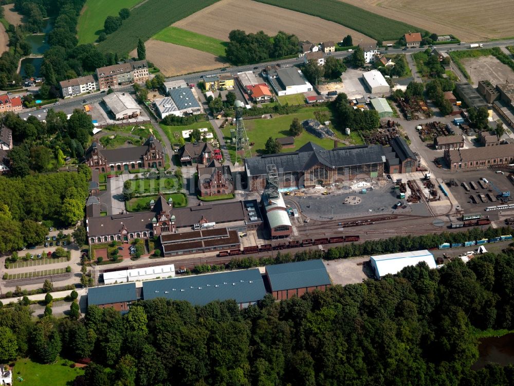 Dortmund von oben - LWL-Industriemuseum Westfälisches Landesmuseum für Industriekultur Zeche Zollern im Ortsteil Bövinghausen in Dortmund im Bundesland Nordrhein-Westfalen