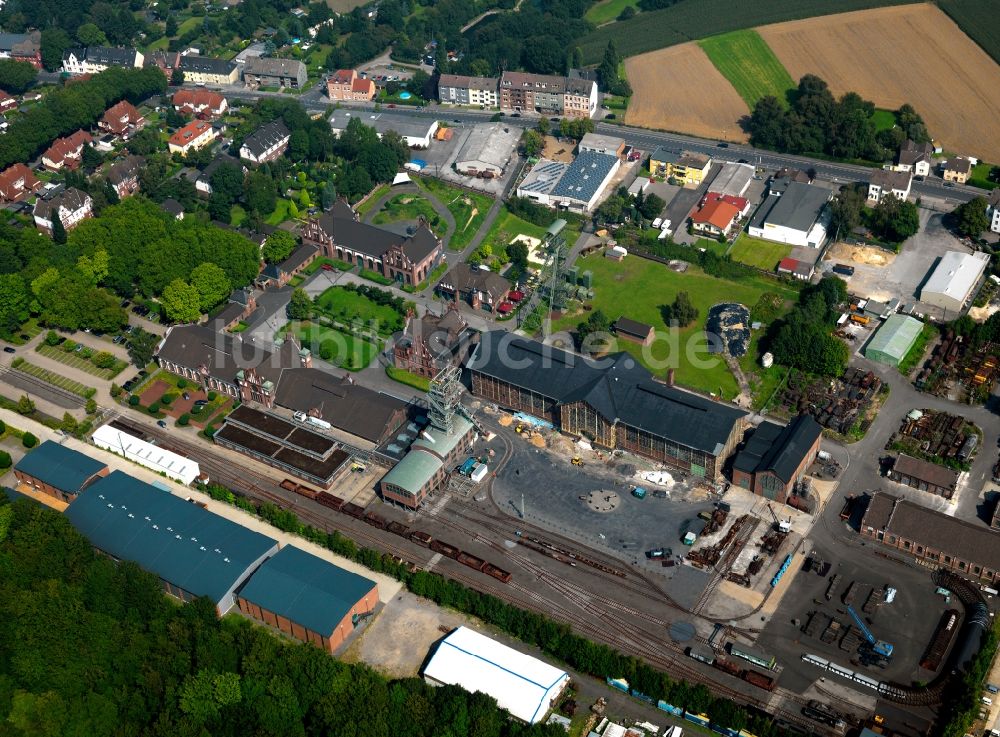 Dortmund aus der Vogelperspektive: LWL-Industriemuseum Westfälisches Landesmuseum für Industriekultur Zeche Zollern im Ortsteil Bövinghausen in Dortmund im Bundesland Nordrhein-Westfalen