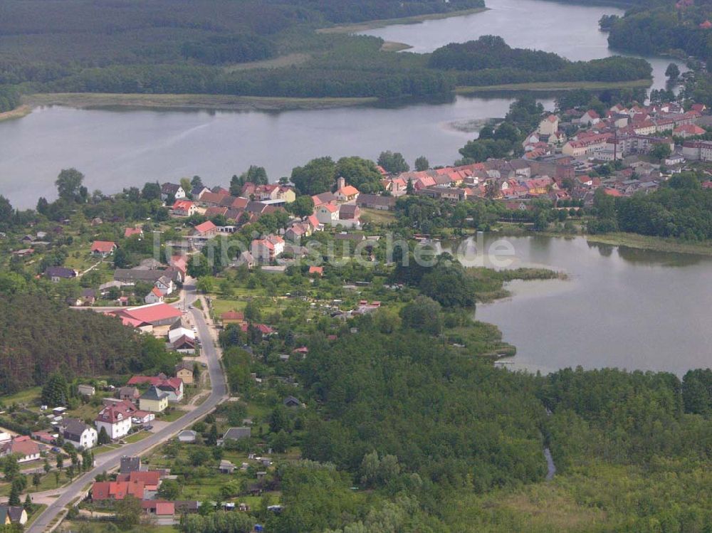 Luftbild Lychen - Lychen