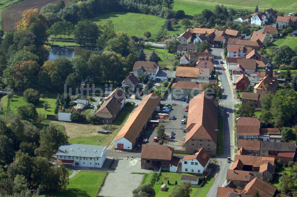 Luftbild Madelungen - Madelungen / Türingen