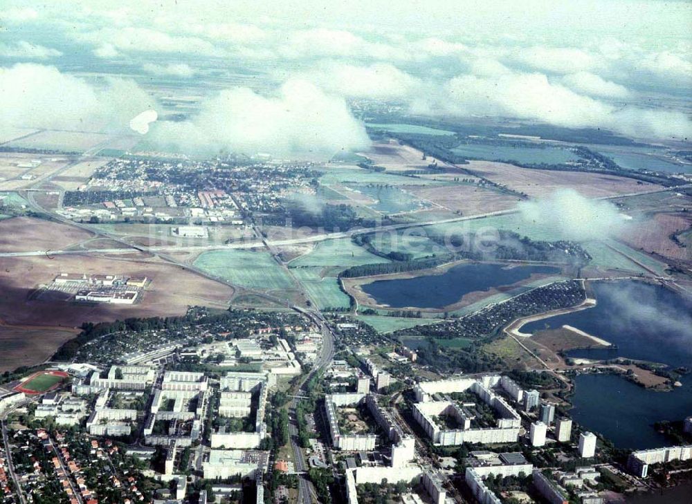 Magdeburg aus der Vogelperspektive: Magdeburg an der Elbe