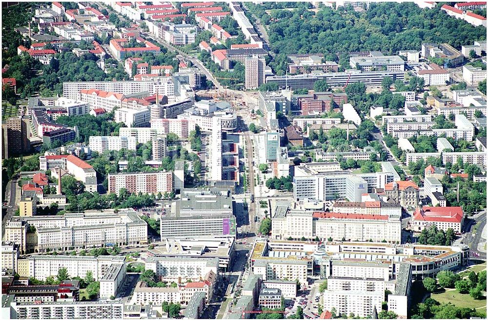 Magdeburg aus der Vogelperspektive: Magdeburg Innenstadt