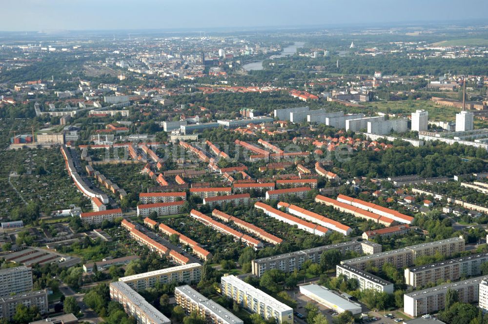 Magdeburg von oben - Magdeburg Reform