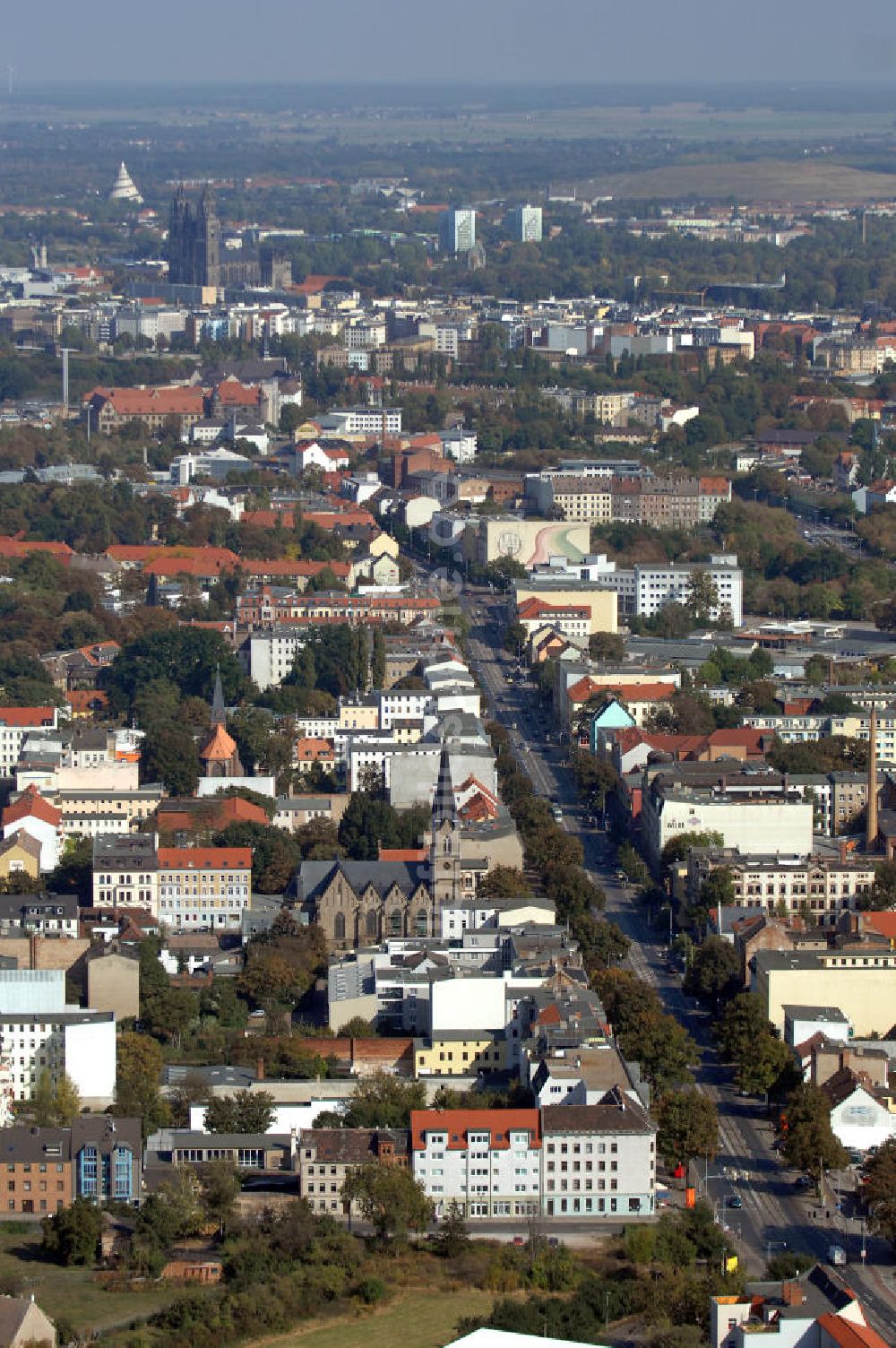 Luftbild Magdeburg - Magdeburg Sudenburg