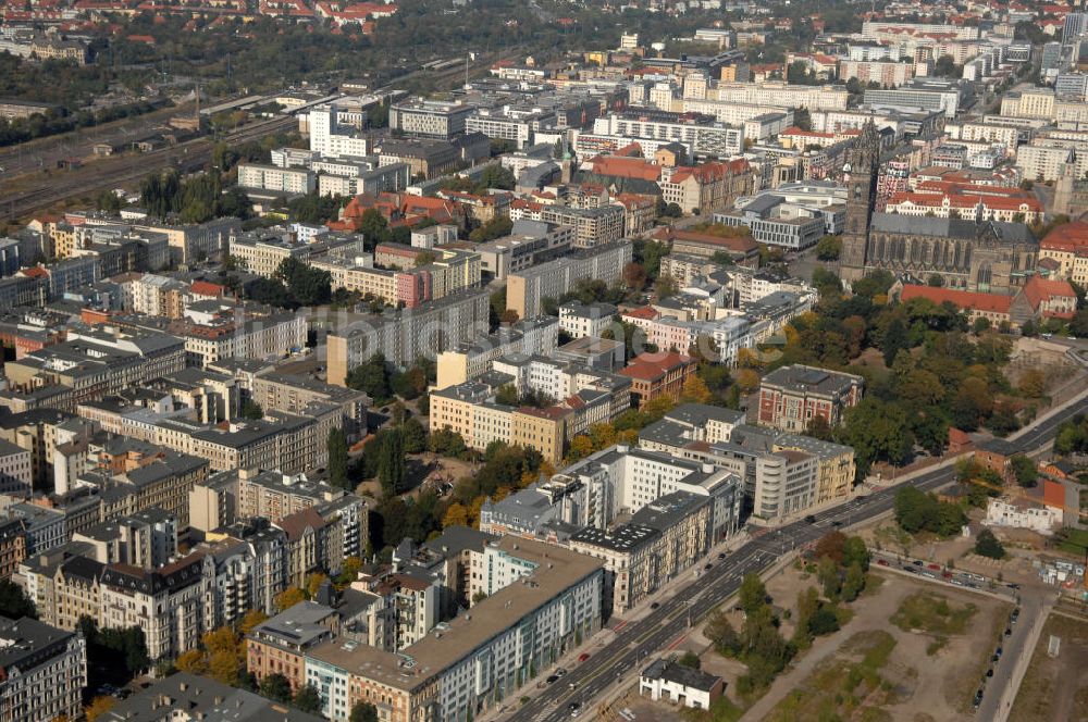 Magdeburg aus der Vogelperspektive: Magdeburger Altstadt