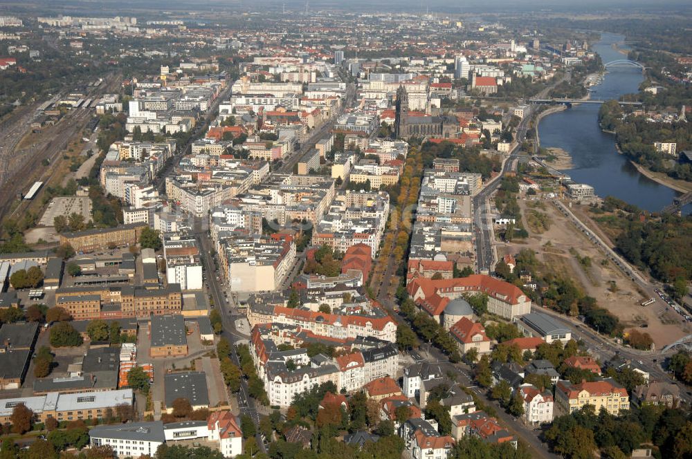 Luftaufnahme Magdeburg - Magdeburger Altstadt