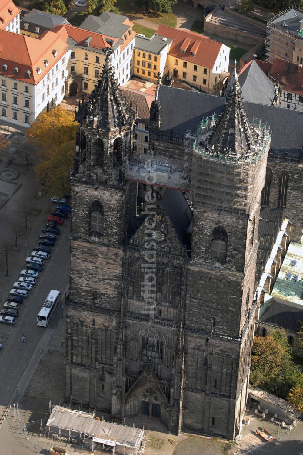 Luftaufnahme Magdeburg - Magdeburger Dom