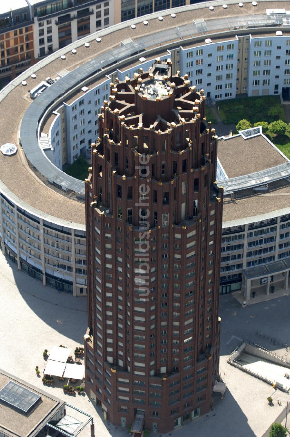 Luftaufnahme Frankfurt am Main - Main Plaza in Frankfurt / Main