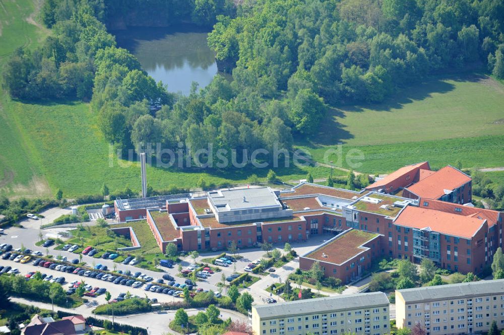 Luftbild Kamenz - Malteser Krankenhaus Sankt Johannes in Kamenz im Bundesland Sachsen