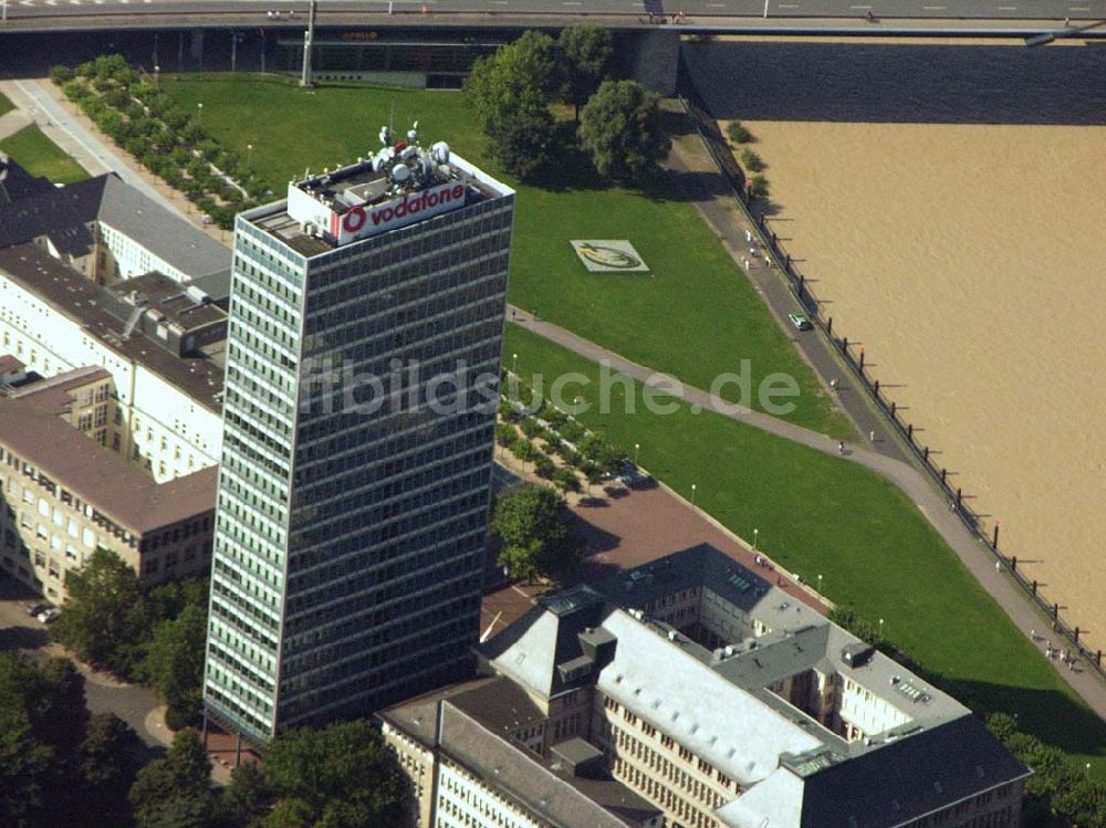 Düsseldorf (NRW) von oben - Mannesmann Hochhaus (Vodafone) - Düsseldorf (NRW)