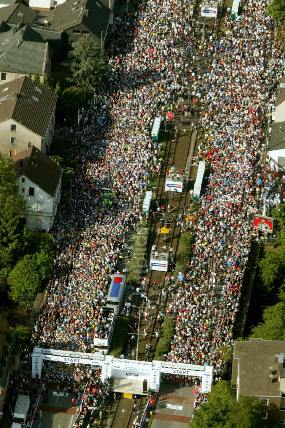 Bochum aus der Vogelperspektive: Marathon Bochum