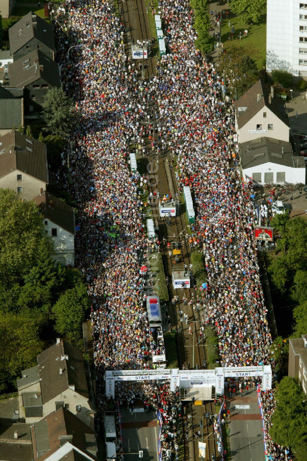 Luftbild Bochum - Marathon Bochum