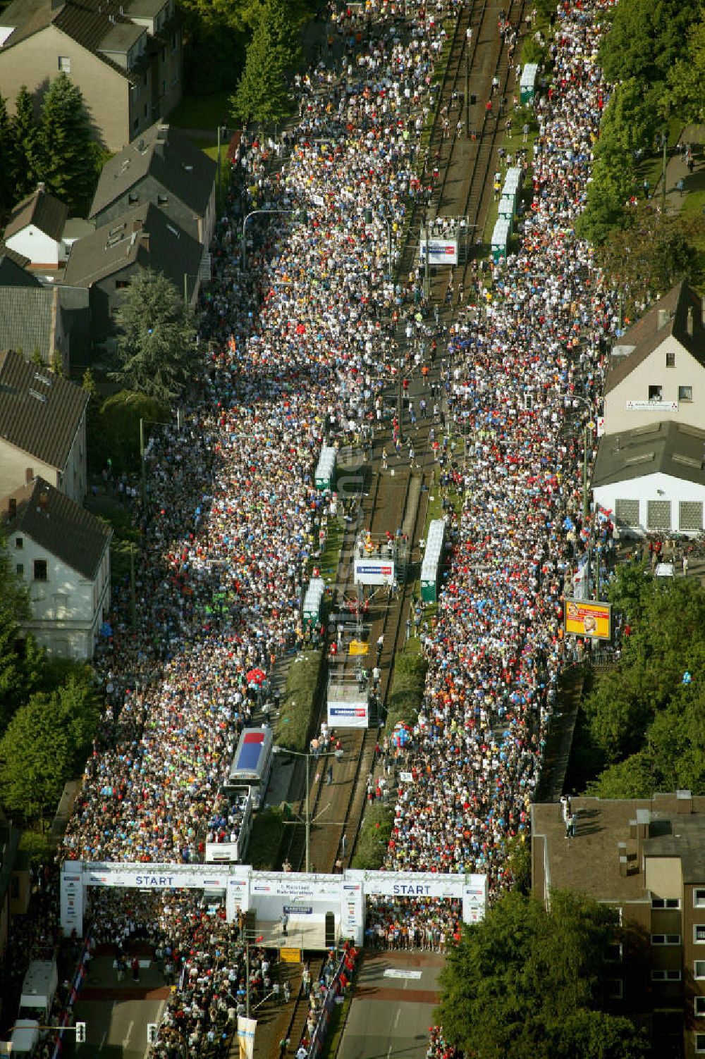 Luftaufnahme Bochum - Marathon Bochum