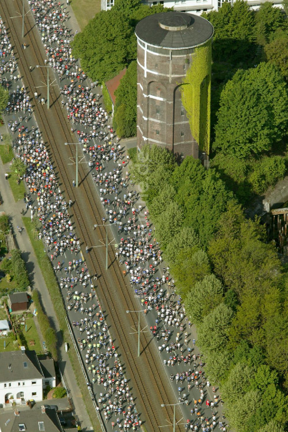 Bochum von oben - Marathon Bochum