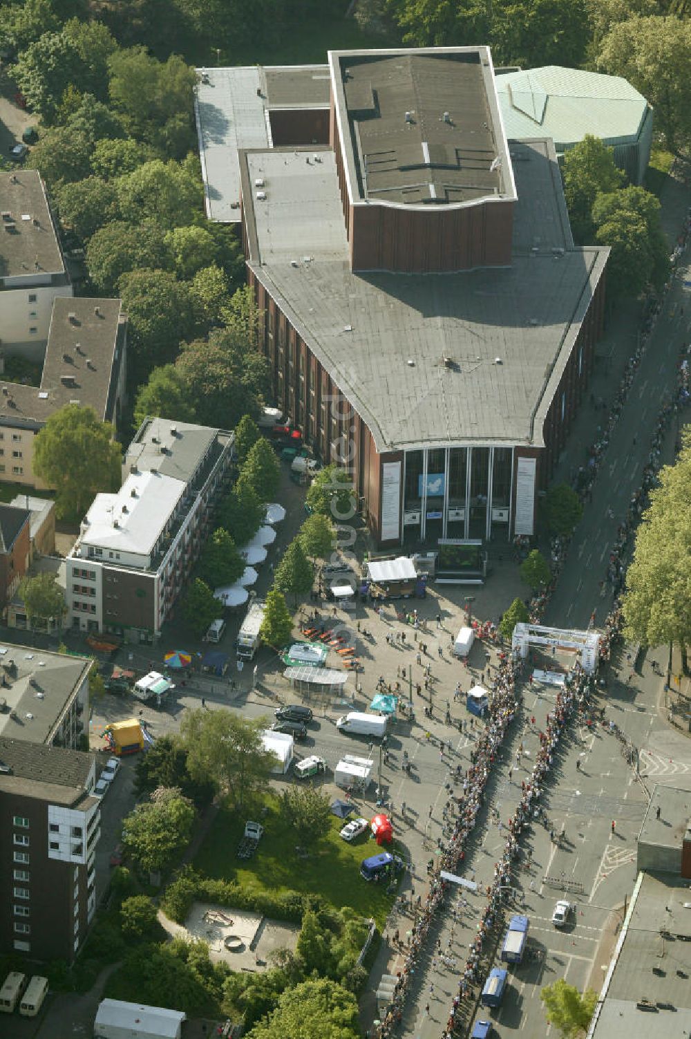 Bochum von oben - Marathon Wattenscheid