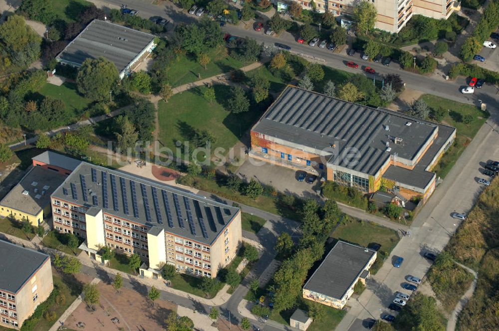 Luftbild Berlin - Marianne-Buggenhagen-Schule in Berlin-Buch