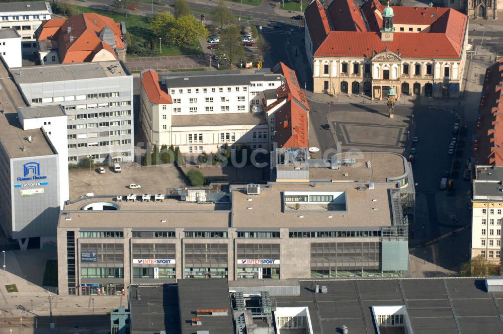 Magdeburg von oben - Marietta-Quartier in Magdeburg